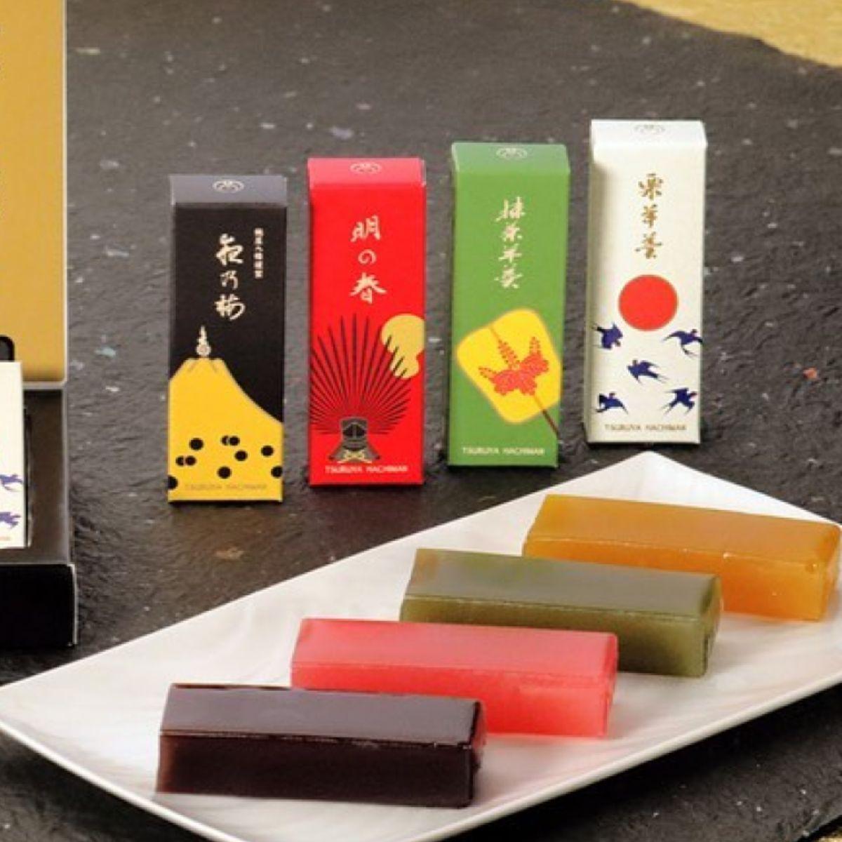 大阪經典和菓子代表!鶴屋八幡 豐臣秀吉羊羹&關西風仙貝|日本好物調查局