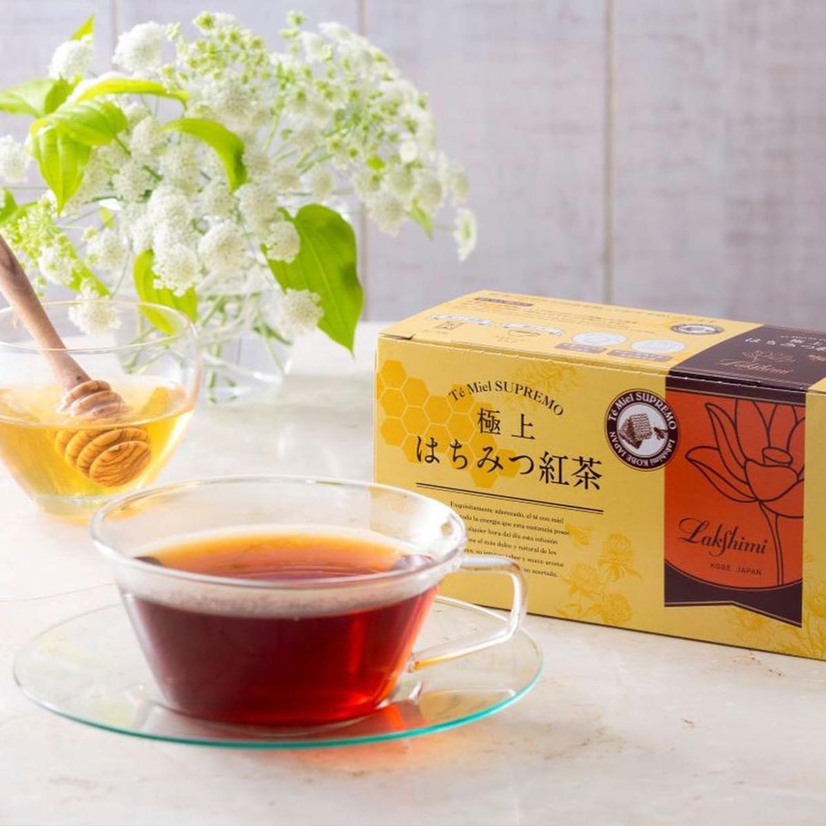 Lakshimi 極上蜂蜜茶系列優雅的蜂蜜紅茶，點綴幸福的每一分、每