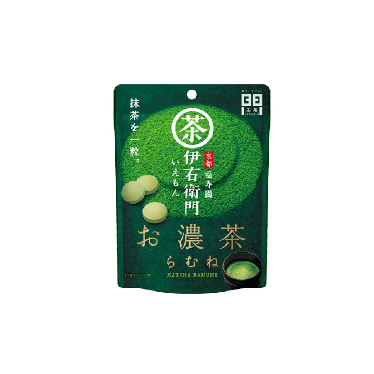 伊右衛門－濃茶系菓子！跨越時代的茶之美！日本大人氣本格茶菓