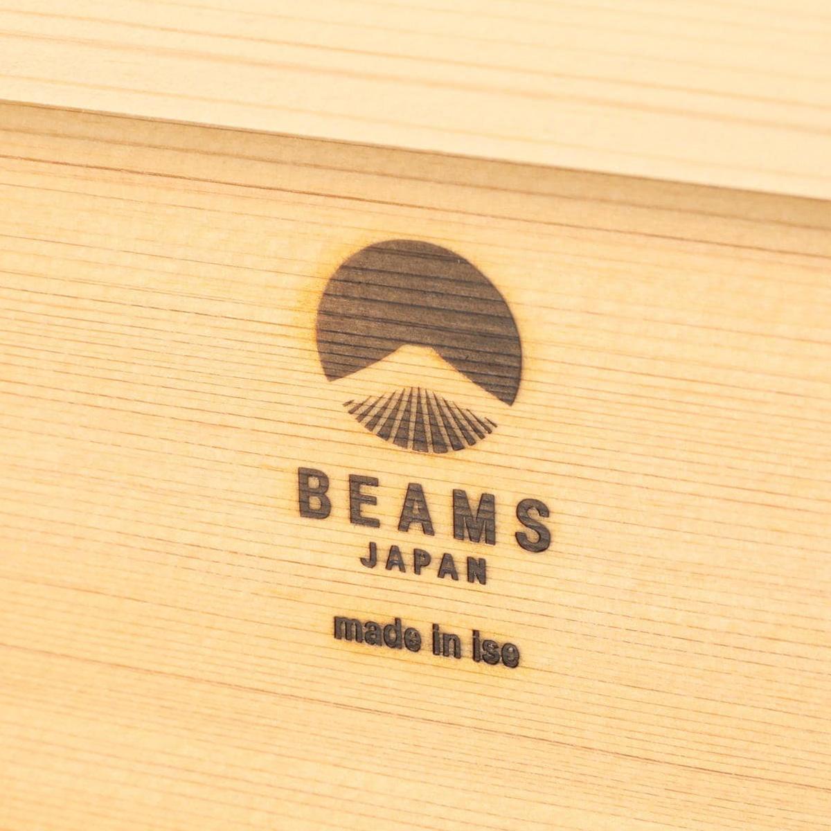BEAMS 別注　お賽銭箱　俵田屋　ひのき　木製 楽天市場】俵田屋 * BEAMS JAPAN / 別注 賽銭箱型貯金箱 BEAMS JAPAN