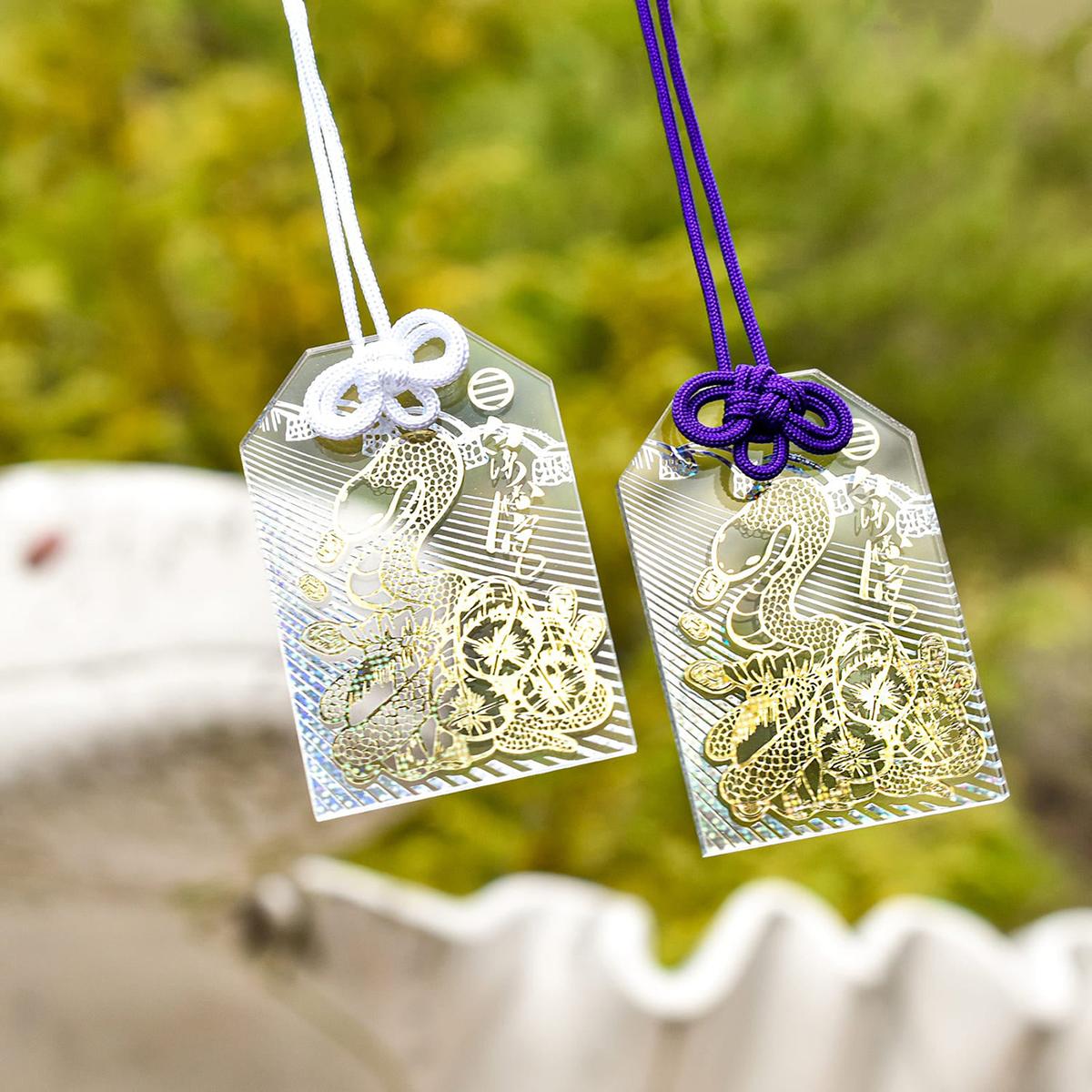 金運滿堂】金光閃閃的白蛇金小槌&招財寶袋新頒布！白崎八幡宮開運御守