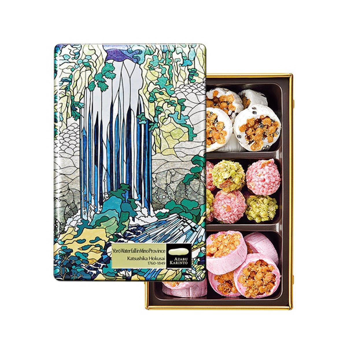 世界名畫與花林糖的碰撞！ 麻布花林糖名畫美術館系列鐵盒