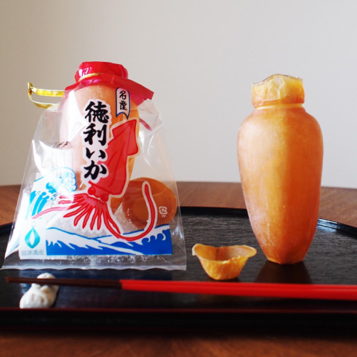 一整隻烏賊做成的清酒壺！京都宮津名產鞍岡商店烏賊酒壺& 酒杯