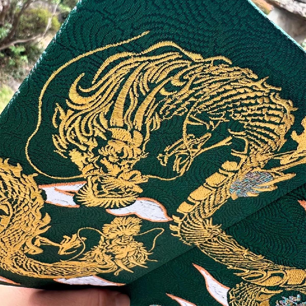 龍神開啟幸福之道長高寺雲上雙龍御朱印帳