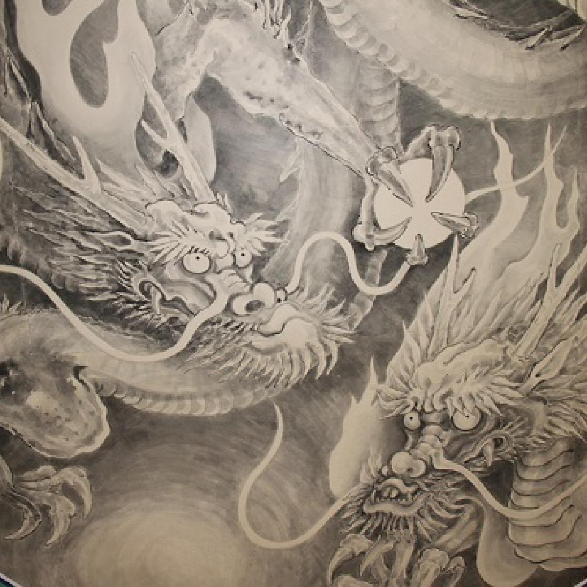 龍神開啟幸福之道長高寺雲上雙龍御朱印帳