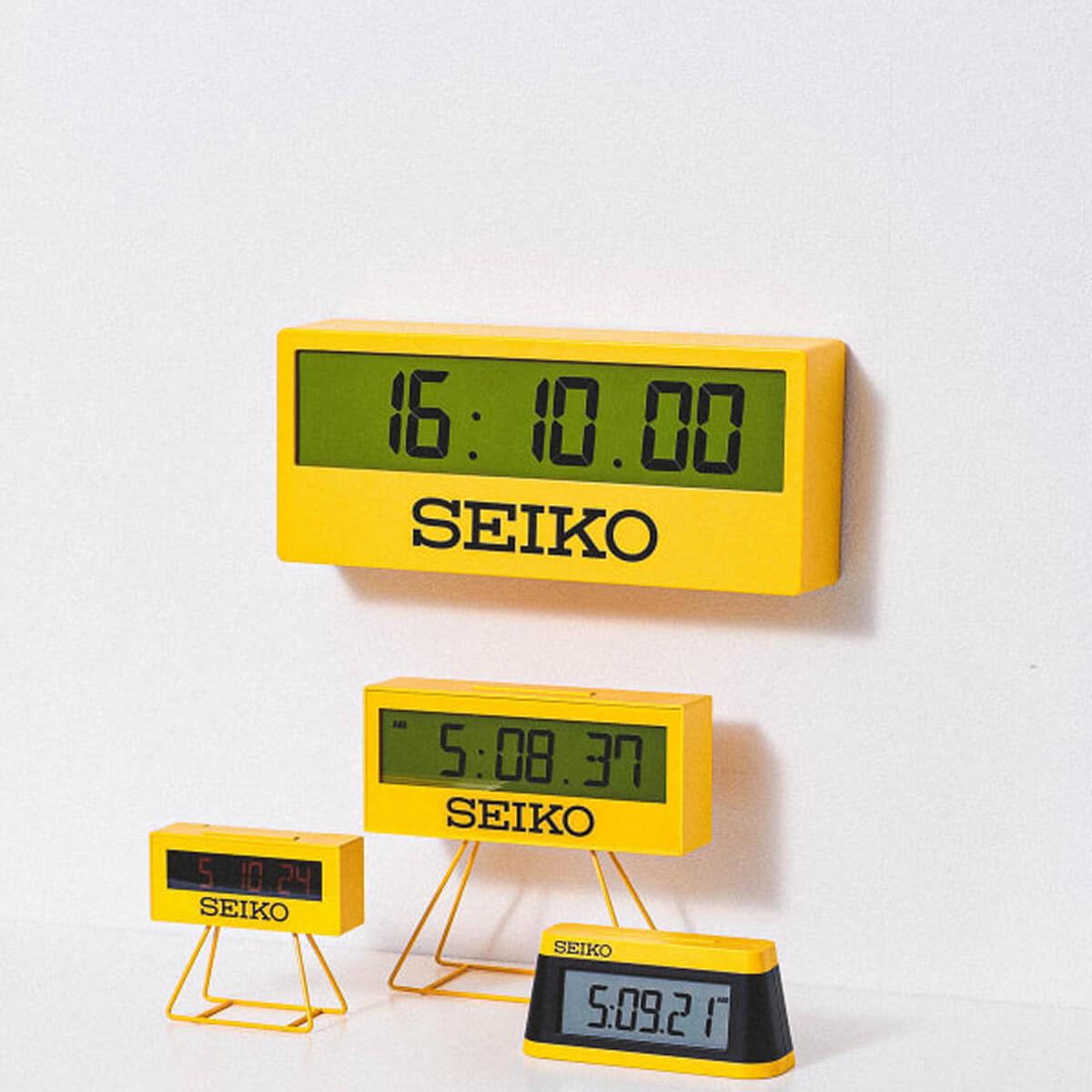 運動場的倒數計時器化身鬧鐘！SEIKO 體育賽事計時器鬧鐘、運動計時時鐘