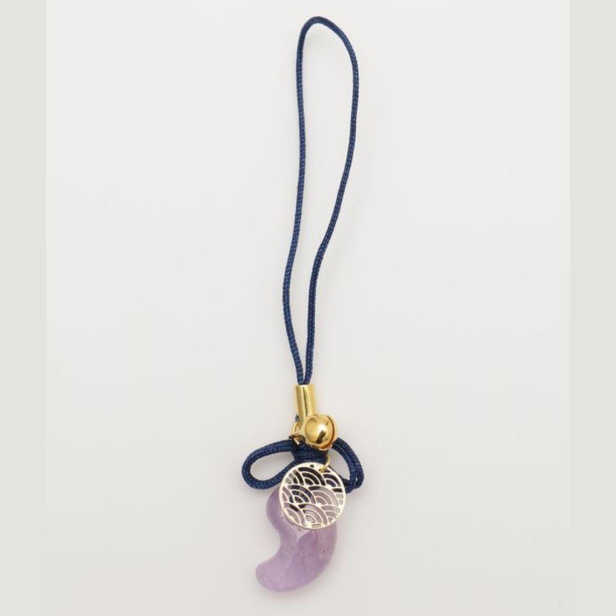 青瑪瑙勾玉　錦石 乘載靈性與好磁場的日本三大神器之一勾玉天然石開運吊飾