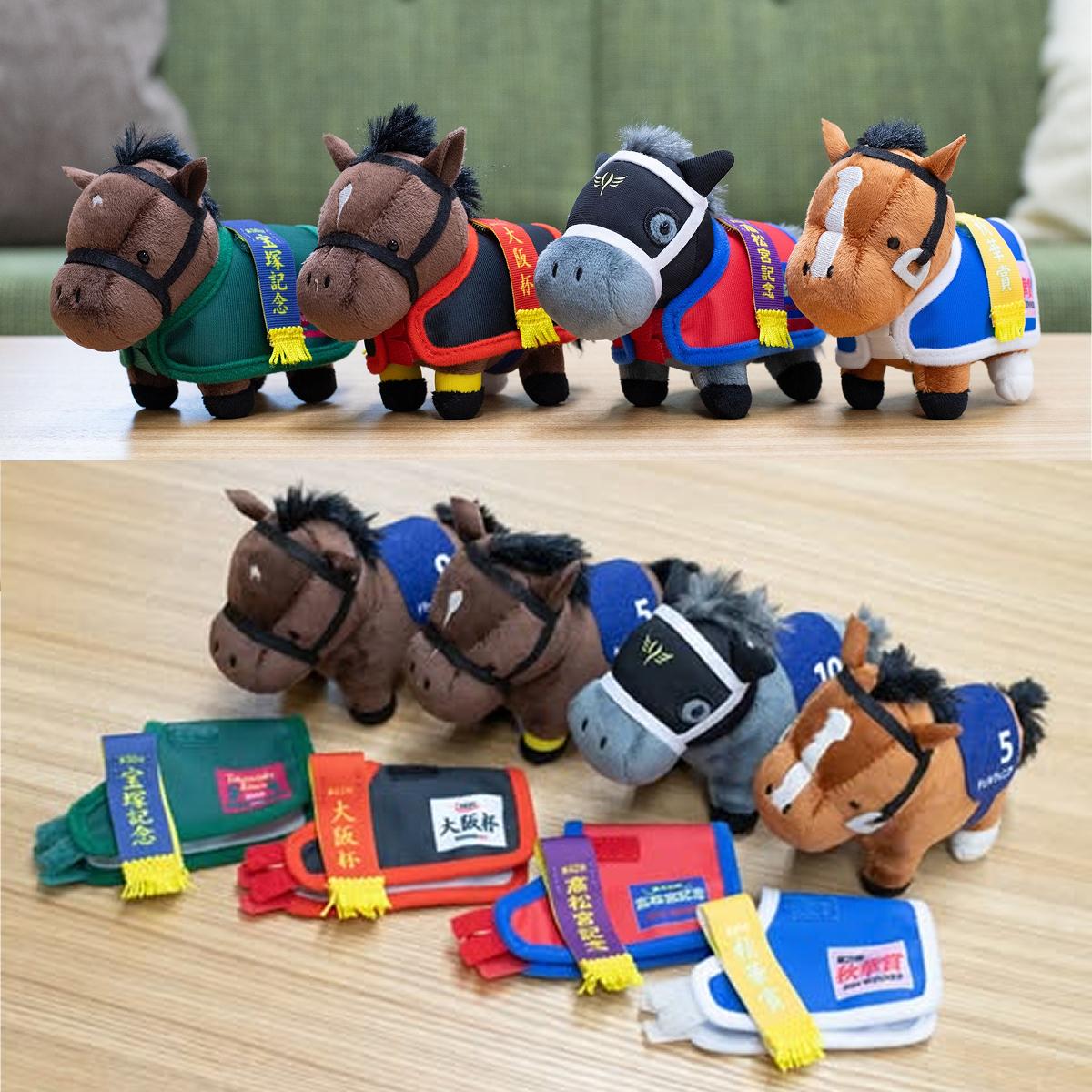 限量販售】賽場名馬化身可愛周邊！SK JAPAN 日本賽馬協會賽馬吊飾、馬