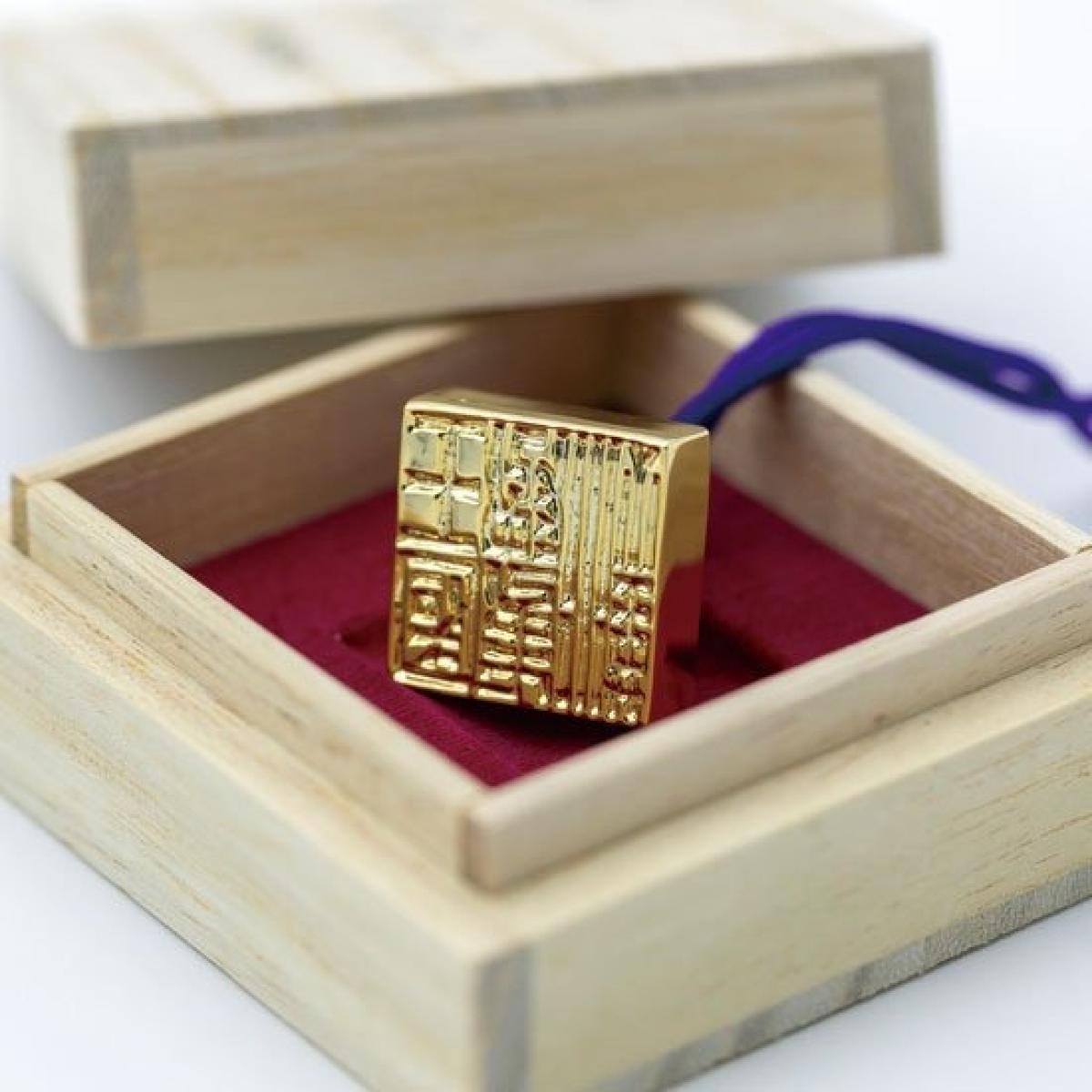 複刻西元57 年國寶級文物！福岡博物館木盒金印、吊飾、磁鐵