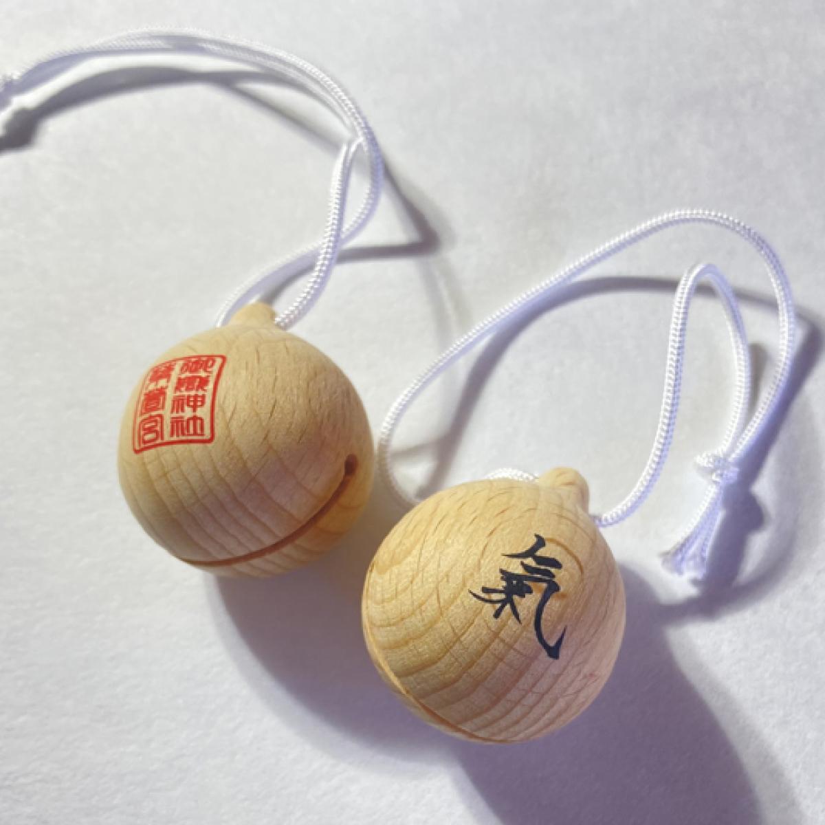 帶來幸運的美妙鈴聲御嶽神社茅萱宮氣鈴守護御守& 森林松鼠鏤空御朱印