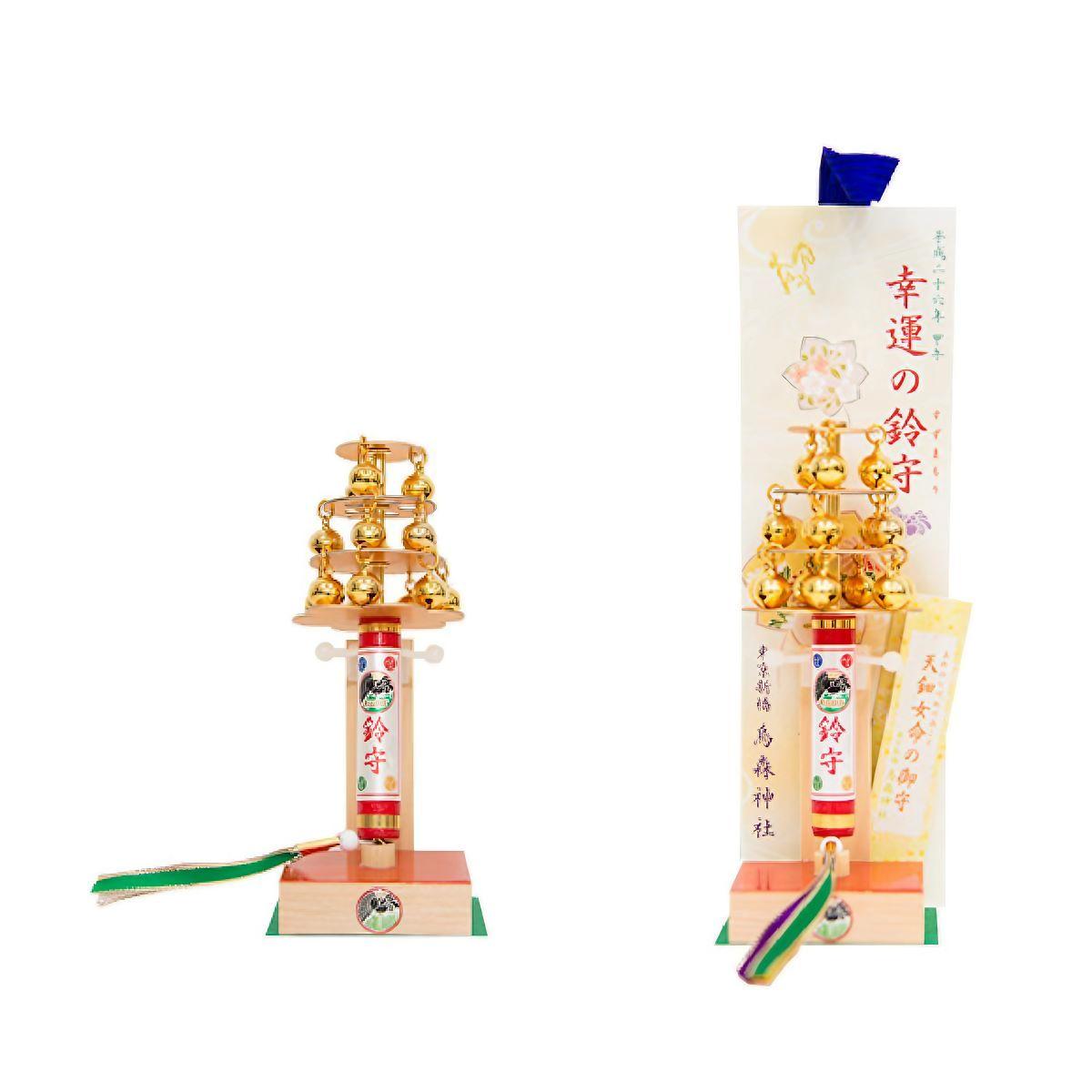 上班族參拜的熱門神社！ 烏森神社天鈿女命幸運鈴守＆心願白羽守