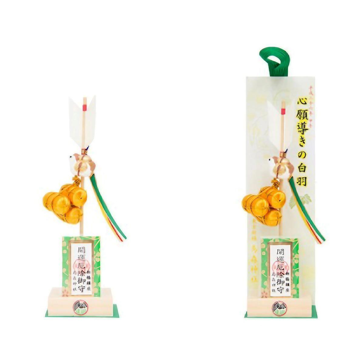 上班族參拜的熱門神社！ 烏森神社天鈿女命幸運鈴守＆心願白羽守