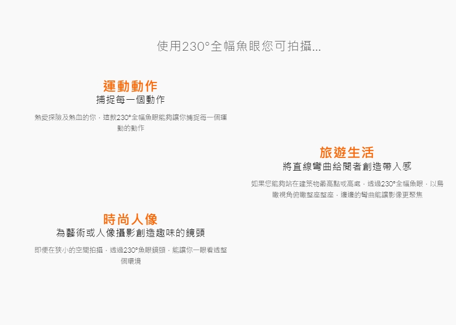 Shiftcam Hd 專業鏡頭 230 全幅魚眼 Citiesocial 找好東西