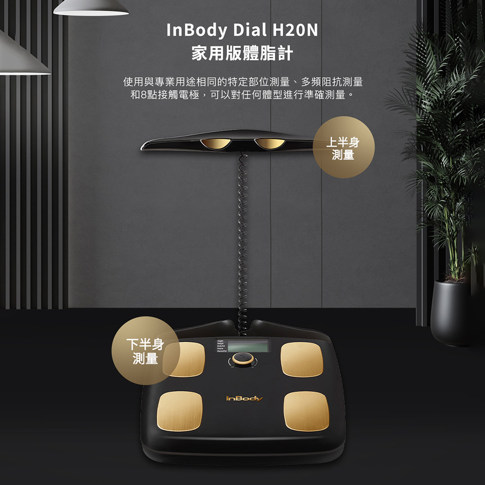 Home 家用型便攜式體脂計H20N (黑金限量款) | Inbody | citiesocial